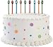 Wilton W11-1011 Color Flame Candles, 2-Inch, Vivid Colors, 12-Pack