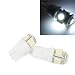 Automotive : Super White 5 LED Bulb 2x T10 168