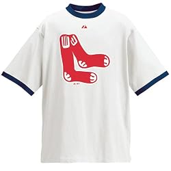 Boston Red Sox Cooperstown Official Logo Short-Sleeve T-Shirt