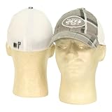 New York Jets Pattern 2-tone Fitted Slouch Style Hat -Medium
