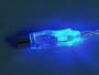 QVS CC2209C-06BLL USB 2.0 Cable with Blue LEDs - 6 Feet