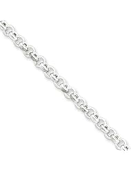 Sterling Silver 18in 4.25mm Rolo Necklace Chain. Metal Wt- 8.6g