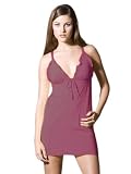 Womens Sexy Sleepwear Eggplant Purple Chemise