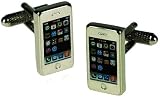 IPHONE GADGET MOBILE CUFFLINKS IN DELUXE GIFT BOX