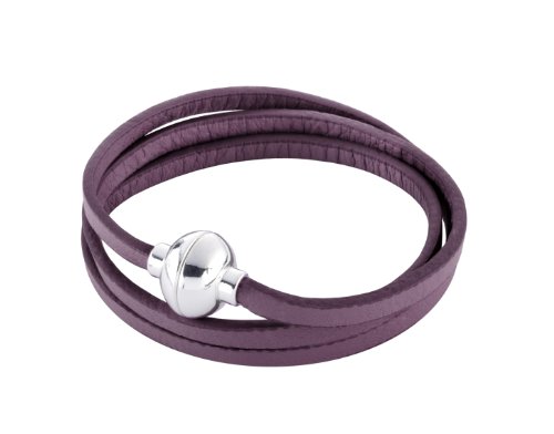 Sence Copenhagen Damen-Armband Snake lila Verschluss Rhodium 54 cm S107 Preisvergleich