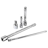 Neiko Pro-Grade 9-Piece 'Wobble' Angle Extension Bar Set - 1/4, 3/8 & 1/2-Inch Neiko Pro-Grade 9-Piece 'Wobble' Angle Extension Bar Set - 1/4, 3/8 & 1/2-Inch