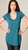 James Perse Pacific Pigment Casual T Tunic