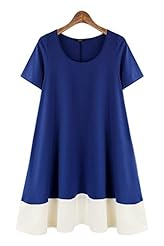 Elbow Length Sleeves Round Neck  Dress