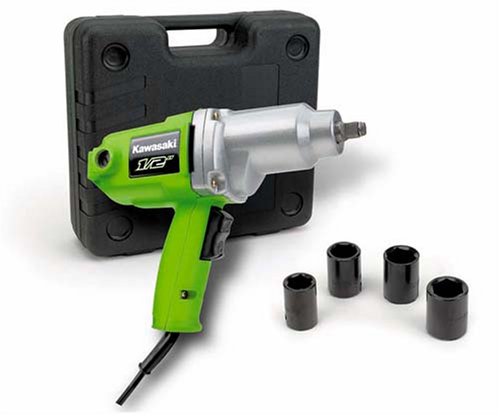 Kawasaki 840017 Green 1/2 7.0  amp Impact Wrench Kit