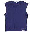 TAIGA Power-Dry&reg; Sleeveless Shirt Regular - Men's Sleeveless Tank Shirt, Navy Blue or Brown, MADE IN CANADA