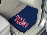 Minnesota Twins universal fit Carpet 2 Pc Car Floor Mat (Rug)