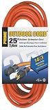 UPC 054732100125 product image for Prime Wire & Cable EC501725 25-Foot 14/3 SJTW Heavy Duty Outdoor Extension Cord, | upcitemdb.com