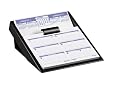 AT-A-GLANCE Flip-A-Week Brand Desk Calendar and Base, 5 x 8 Inches, Black, 2011 (SW700X-00)