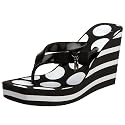 Jessica Simpson Women's Ticca Platform Wedge Thong