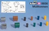 Kibri H0 8656 - Mülltonnen