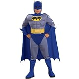 Batman Deluxe Muscle Chest Batman Childs Costume, Small 41rf22XlLPL. SL160 Batman Deluxe Muscle Chest Batman Childs Costume, Small
