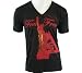 Feel Free Men's Tri V Neck 1M1010 Short Sleeve Shirt