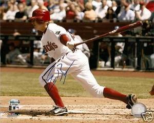 Eric Byrnes Signed Arizona Diamondbacks Home 8x10 Photo