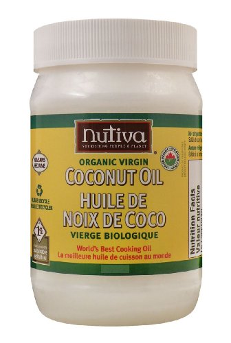 Nutiva Organic Extra Virgin Coconut Oil, 29-Ounce Jars (Pack of 2) 