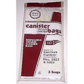 Kenmore Canister Vacuum Bags 5023 & 5033