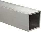 Aluminum 6061-T6511 Square Tubing, AMS QQ-A-200/8, ASTM B221, 1.5