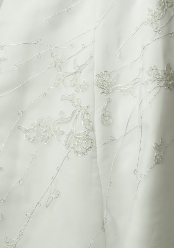 wedding dress gown   bridal gown, informal bridal gown, ball gown by sean collection (b8032) white 10