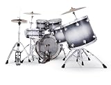 Mapex Saturn Series Walnut and Maple Studioease 6-Piece Drum Set in Galaxy Sparkle Burst Lacquer Finish