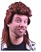 Brown Mullet Wig