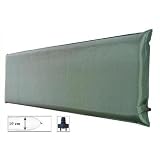 Selbstaufblasbare Thermomatte 200 x 66 x 10 cm in gr�n