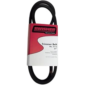 Swisher Mower 57-Inch Belt L or R - Fits T-60, T1360B, T1460 #66LR2
