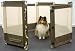 Pet Supplies : It'z A Breeze Too Soft Sided Exercise Pen 42 inch x 24 inch panels