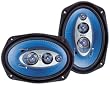 PYLE PL6984BL 6-Inchx 9-Inch 400 Watt Four-Way Speakers