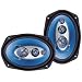 PYLE PL6984BL 6-Inchx 9-Inch 400 Watt Four-Way Speakers