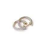0.25 Carat 14KYG Diamond Hoop Earrings