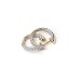 0.25 Carat 14KYG Diamond Hoop Earrings