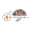 Yellow Ladybug Pin from the Artazia Collection #676Y NP