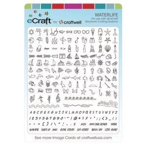 Craftwell Ecraft SD Image Cards, Water Life