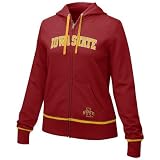 Nike Iowa State Cyclones Red Ladies Classic Full Zip Fleece Hoody Sweatshirt