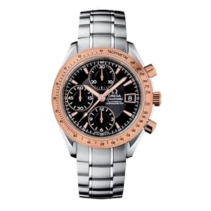 Omega Speedmaster in Steel and 18K Gold Automatic Chronograph Chronometer Men's Watch