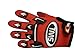 TMS Youth Kids Red Spider Net Dirt Bike Atv Motocross Helmet W/goggles/gloves (Small)