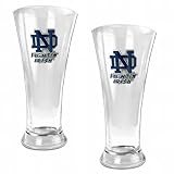 NCAA Notre Dame Fighting Irish Two Piece 19-Ounce Pilsner Glass Set