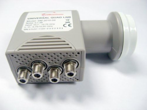 Ku Band Universal Quad LNB by Cablesdirect