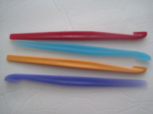 Tupperware Citrus Peeler Lot Red Orange Aqua Purple
