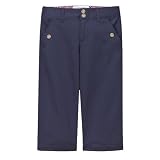 Girls' Cherokee Uniform Twill Capri Pants - Navy