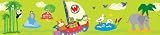 Review Brewster Wallcovering Co 147B71180 / Brewster Wonder Pets Animal Border by Nickelodeon