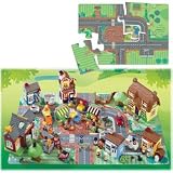 STEP 2 Main Street Village Town Square Play Mat HUGE 53