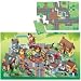 STEP 2 Main Street Village Town Square Play Mat HUGE 53