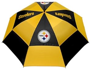 NFL Pittsburgh Steelers 62-Inch Double Canopy Umbrella