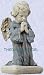 Baby prayer angel statue home garden cherub sculpture