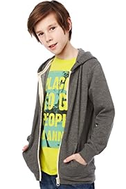 Zip Through Hooded Sweat Top
